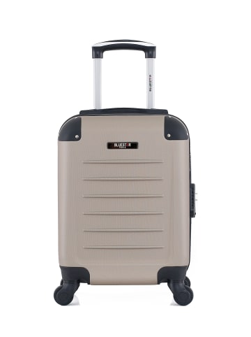 BlueStar Handgepäck Koffer OPERA in Beige (26L)