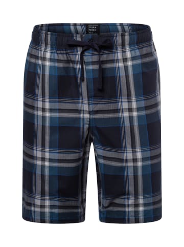 Schiesser Pyjamahose Mix + Relax in marine indigo - 0001
