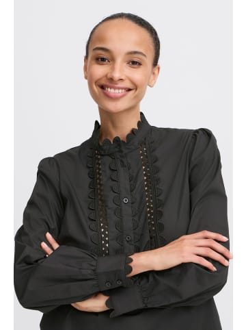 b. young Langarm-Bluse BYISALU Regular fit in Black