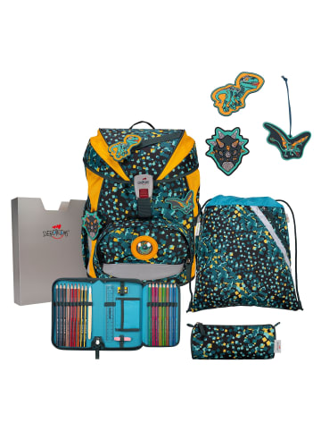 DerDieDas ErgoFlex Schulranzen-Set 5tlg. in Dino Time
