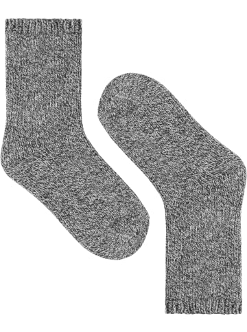normani 2 Strickwollsocken aus Baum- und Schafwolle in Anthrazit