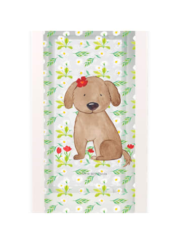 Mr. & Mrs. Panda Windlicht Hund Dame ohne Spruch in Transparent