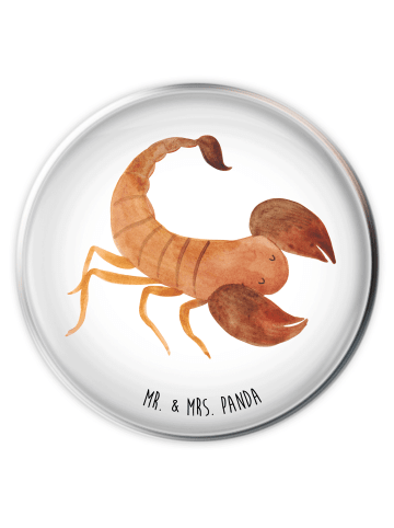 Mr. & Mrs. Panda beckenverschluss Sternzeichen Skorpion ohne Spruch in Weiß