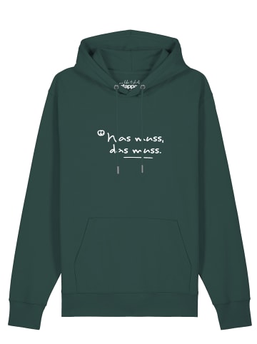 wat? Apparel Sweatshirt Was muss das muss in Glazed Green