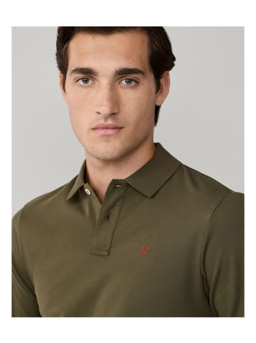 Hackett London Polo in Grün