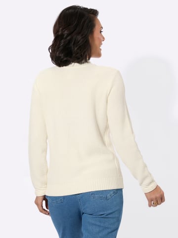 WITT WEIDEN Stehkragen-Pullover in ecru