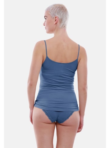 Nina von C. Spaghetti Top Cosy in Azzurro