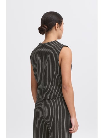 ICHI Anzugweste IXKATE Regular fit in Dark Grey Mel/C.Dancer