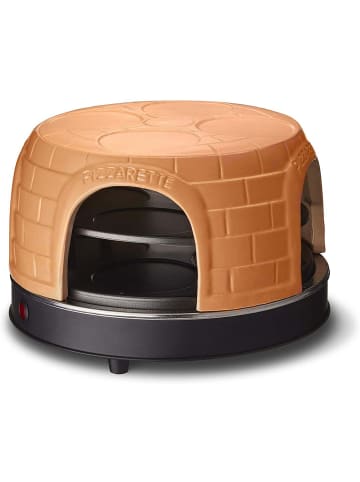 Emerio Pizza-Ofen, PIZZARETTE PO-116124.1 für 8 Personen Mini-Pizza