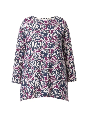 Ulla Popken Longshirt in waldbeere