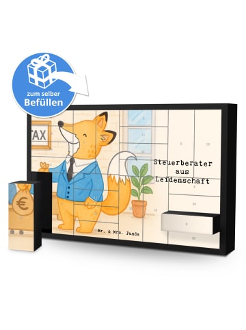 Mr. & Mrs. Panda Adventskalender Steuerberater Leidenschaft Desi... in Weiß