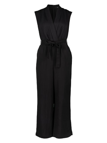 Zero  Jumpsuit mit Bindegürtel in Black Beauty