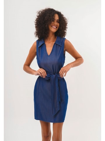 Freshlions Blusenkleid Feelija in dark blue