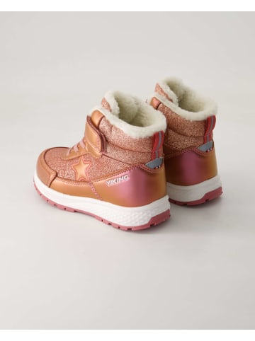 Viking Klettstiefel in Pink