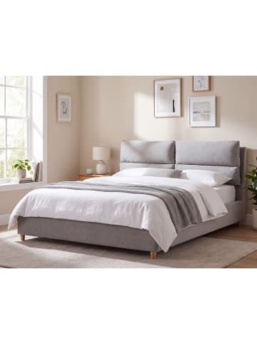 2-tlg Doppelbett BATILLY in Grau