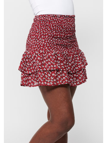 KOROSHI KURZER SKIRT in rot