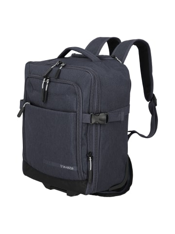 travelite Kick Off 2 Rollen Rucksacktrolley 40 cm Laptopfach dark anthracite