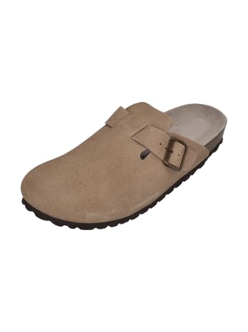Espadrij l'orginale Pantoletten CLOQ VELOUR UNISEX in grau