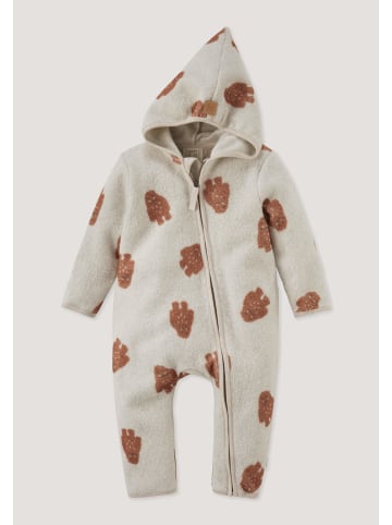 Hessnatur Fleece-Overall in rost