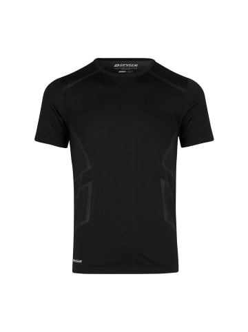 GEYSER T-Shirt seamless in Schwarz