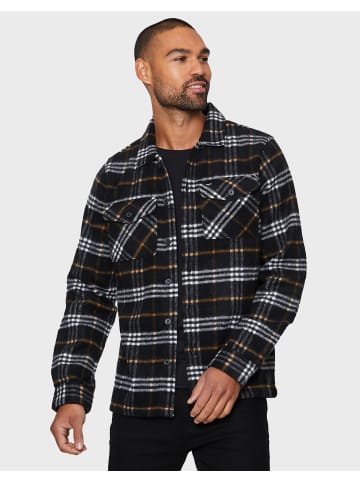 Threadbare Langarmhemd THB LUXE Christopher in Black Check