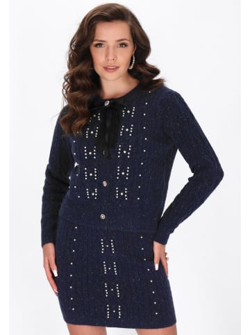 faina Women Cardigan in navy
