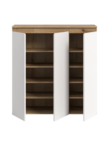 ebuy24 Sideboard Scarpa Weiß 105 x 37 cm