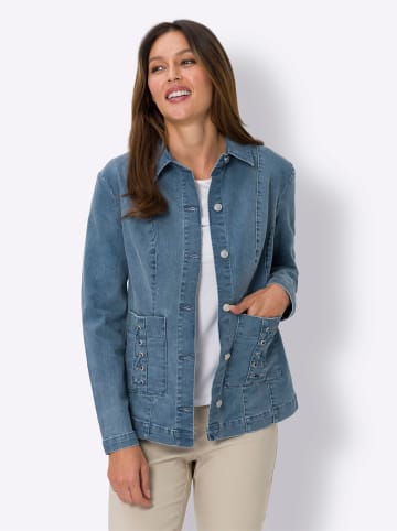 Sieh an! Jeans-Jacke in blue-bleached