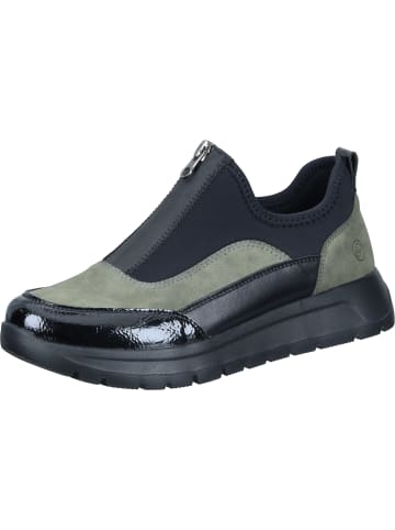 remonte Slipper in black/liane/schwarz/schwarz