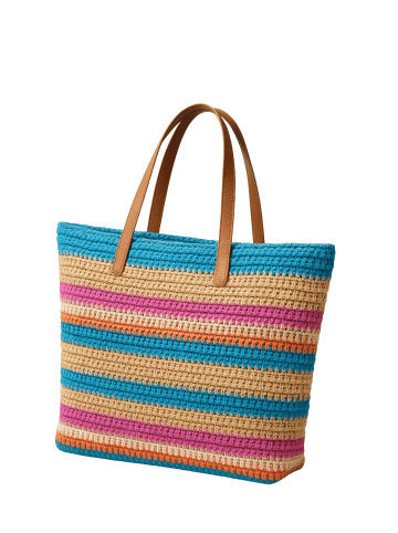 Yuhu Shopper Totebag in Mehrfarbig