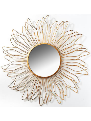 kobolo Wandspiegel WALLMIRRORSUN in Gold