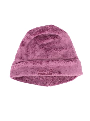 Jack Wolfskin Accessoires Soft Asylum Cap Mütze Fleece in Lila