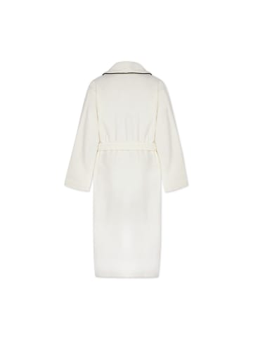 Möve Schalkragenmantel Homewear in ivory