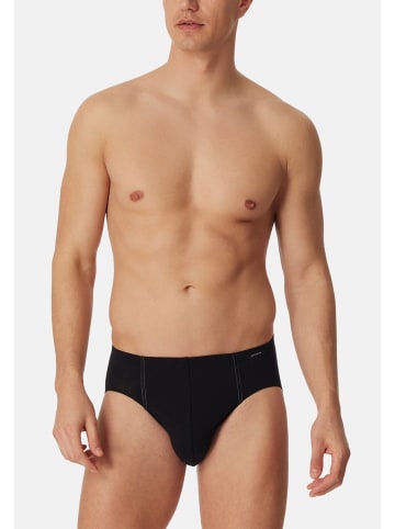Schiesser Mini Slip / Unterhose Cotton Essential in Schwarz