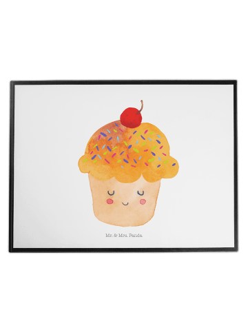 Mr. & Mrs. Panda tischpad Cupcake ohne Spruch in Weiß