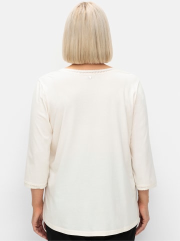 sheego 3/4-Arm-Shirt in champagner