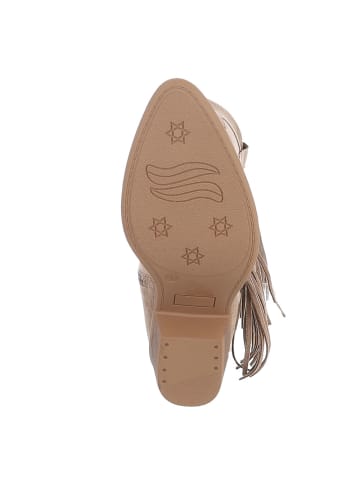 Ital-Design High Heel in Hellbraun