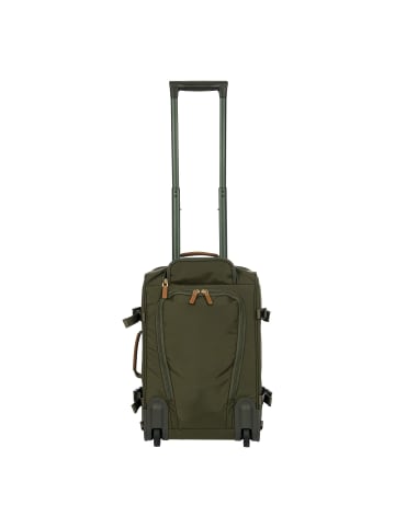 BRIC`s X-Collection 2 Rollen Rucksacktrolley 50 cm Laptopfach in olive