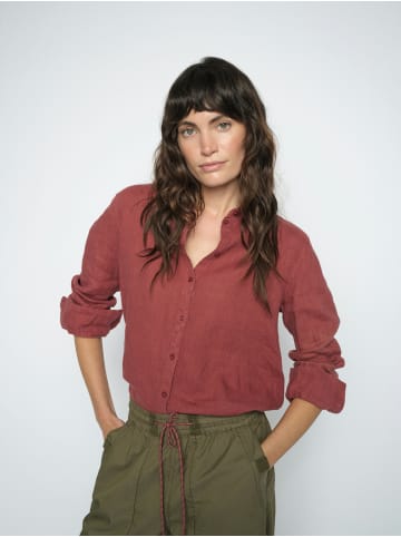 Mos Mosh Bluse Martina in bordeaux