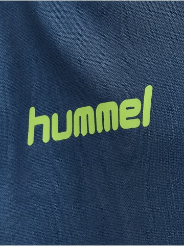 Hummel Hummel Hoodie Hmlpromo Multisport Unisex Kinder in DARK DENIM/LIME PUNCH