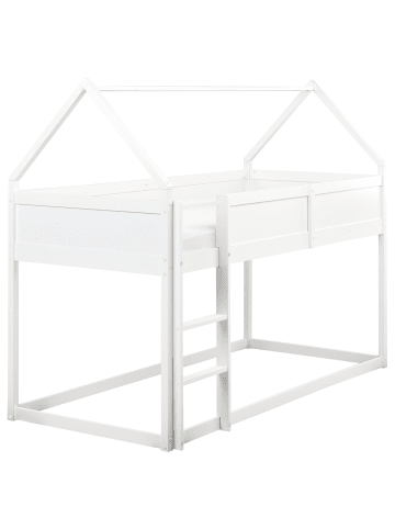 Beliani Einzelbett DIENNE in Weiß - (W) 102 x (H) 165 x (L) 206 cm