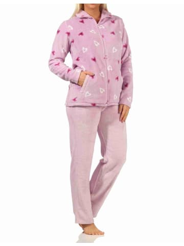 NORMANN Hausanzug Coralfleece - 58675 in flieder
