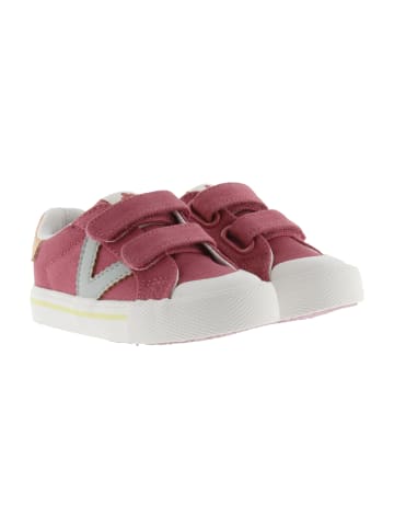 Victoria Sneaker mit Klettverschluss Kind Rot