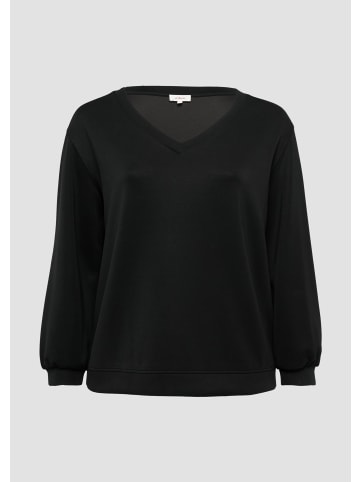 s.Oliver Sweatshirt in 9999_schwarz