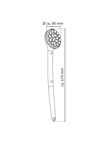 RIDDER Rückencremer, Eincremehilfe Ease weiß