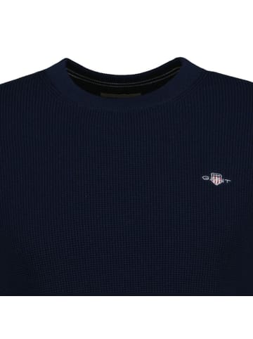 Gant Strickpullover 1er Pack in Blau