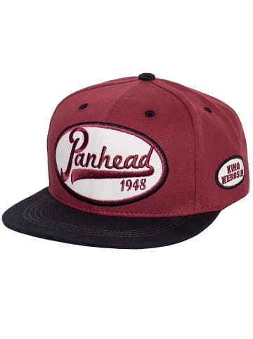 King Kerosin King Kerosin Snapback Cap Panhead in weinrot
