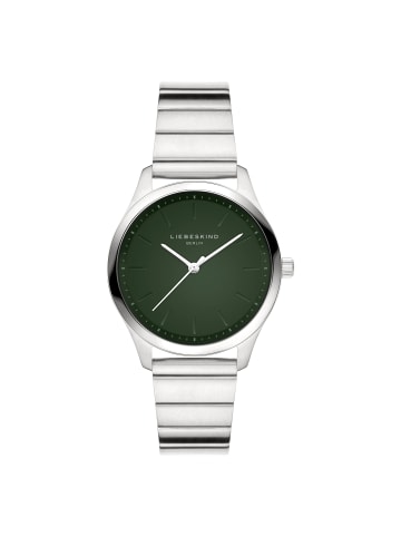 LIEBESKIND BERLIN Armbanduhr The Round Staple in silber
