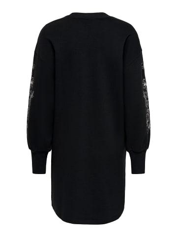 ONLY Sweatshirt-Kleid in Black 1