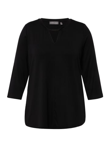 Ulla Popken Shirt in schwarz